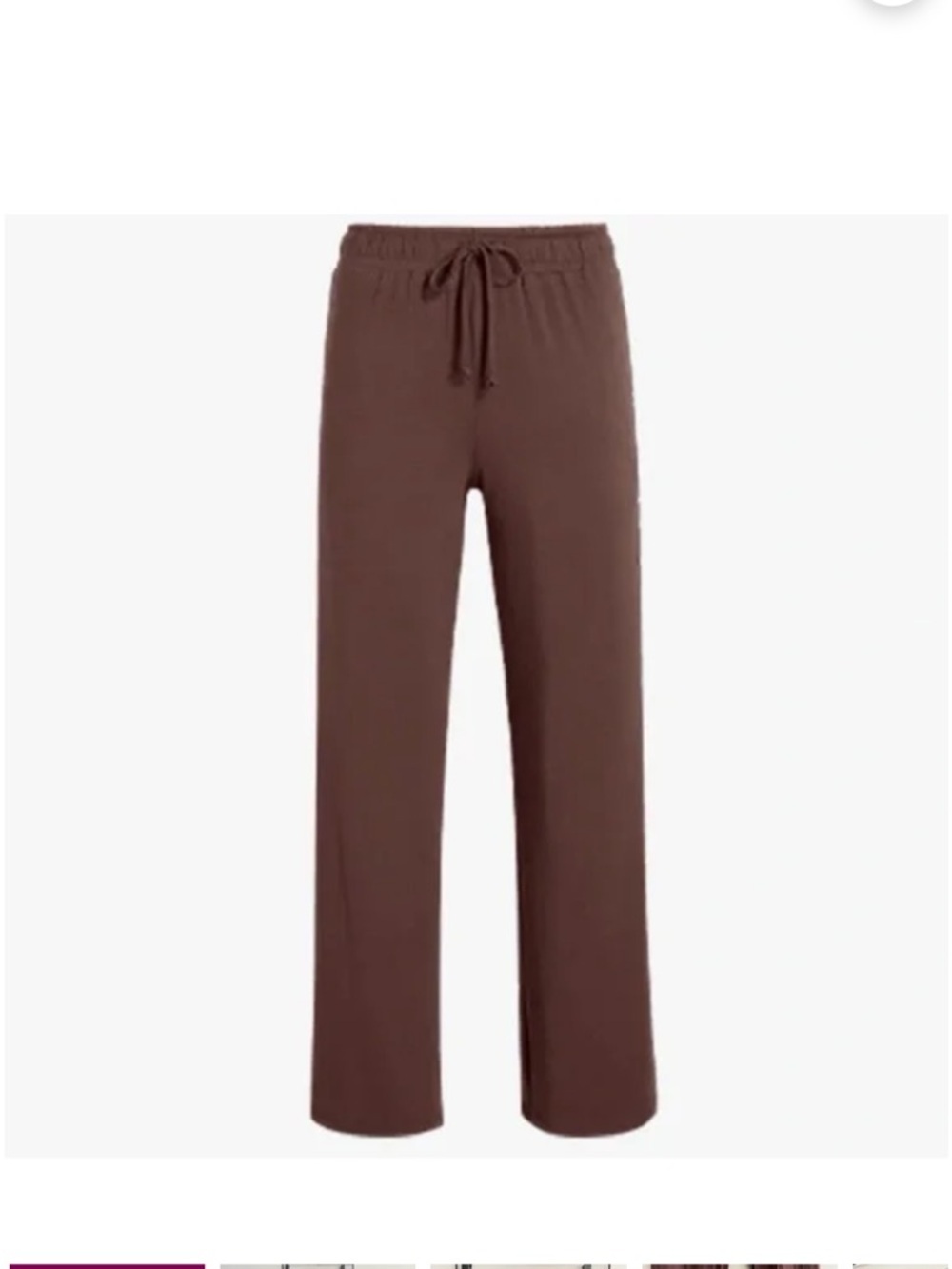 Nuuds Chocolate Sleep Lounge Pants Size XS